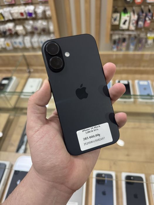 iPhone 16 128GB 92% Black