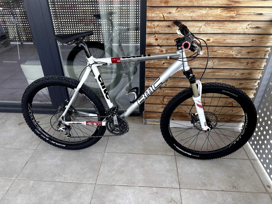 BMC Team Elite Bike XC - Shimano XTR + XT complet - RockShox Reba Race roți Mavic disc aluminiu,  Swiss mărime L, ușor rapid stare impecabilă