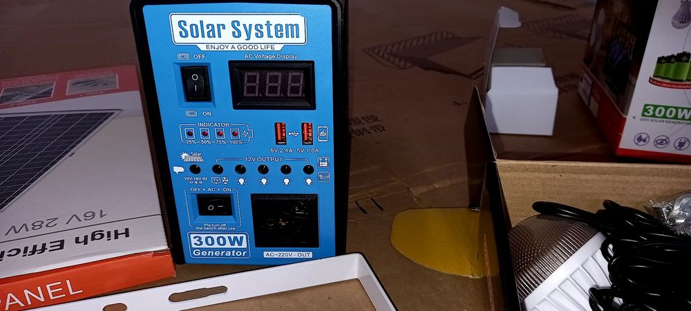 Солнечный панель мини станция на 500ватт