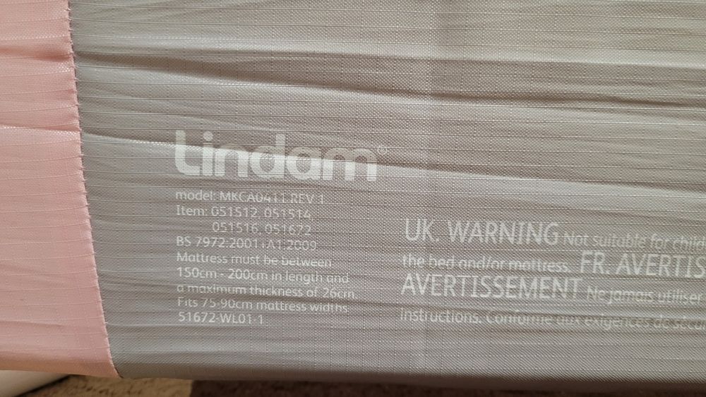 Paravan, Suport pat pentru  copii, rabatabil