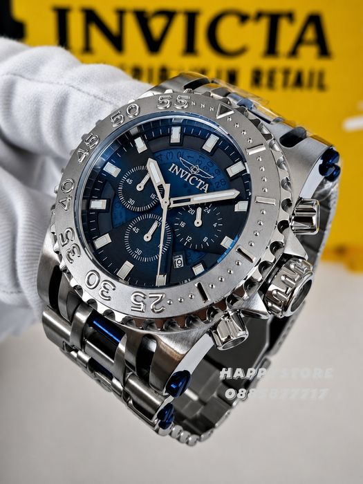 INVICTA Raptor Silver 50 mm, Инвикта нов мъжки часовник