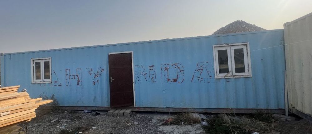 Контейнер домик сотилади кровати бор