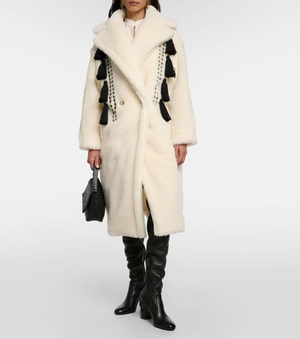 Оригинално палто Max Mara Demetra Teddy Icon Coat