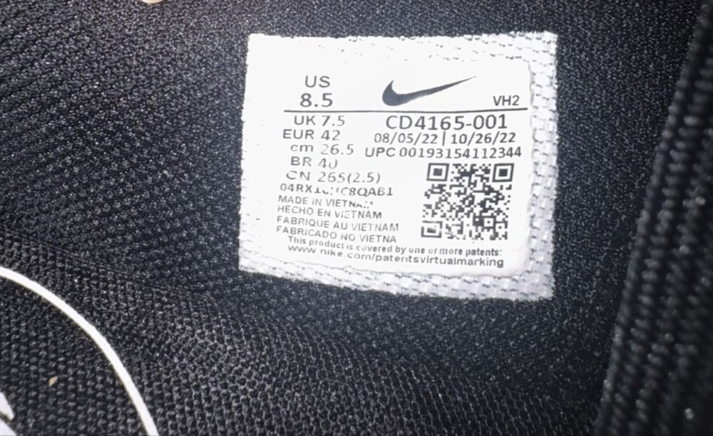 Маратонки Nike air max 42