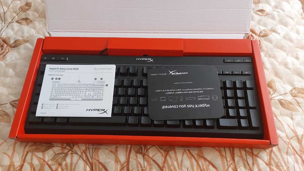 Клавиатура проводная HyperX Alloy Core RGB