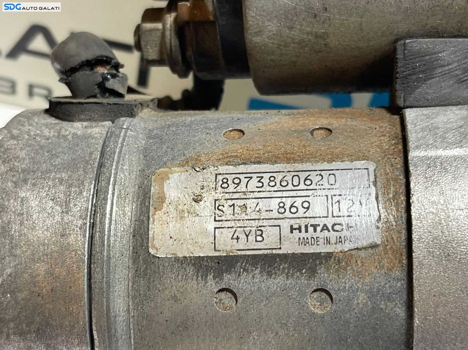 Electromotor cu 13 Dinti Opel Combo C 1.7 DTI 2000 - 2011 Cod 8973860620 [B3304]