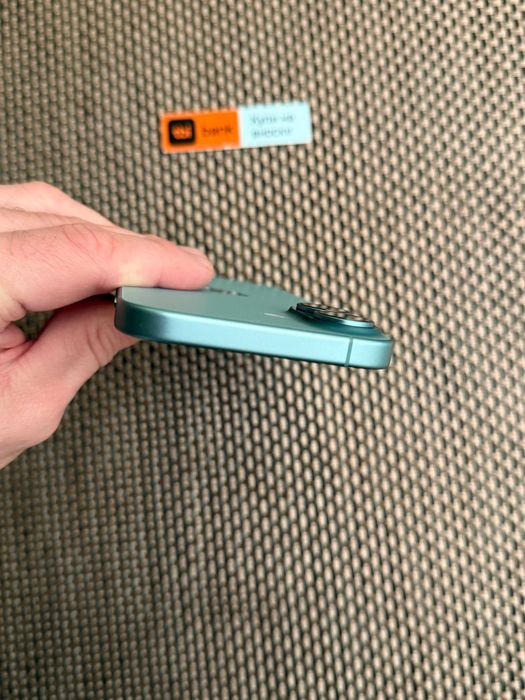 100% Battery! 256GB! iPhone 16 Лизинг от 50лв/м teal зелен ГАРАНЦИЯ