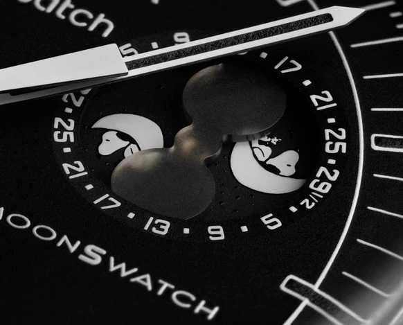 Ceas SWATCH X OMEGA MISSION To The Moon Moonphase Snoopy - Cronograf