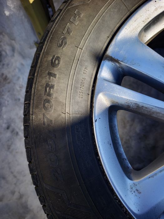 Летняя резина на дисках