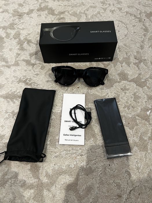 Умные очки Smart Glasses V03 с темными стеклами