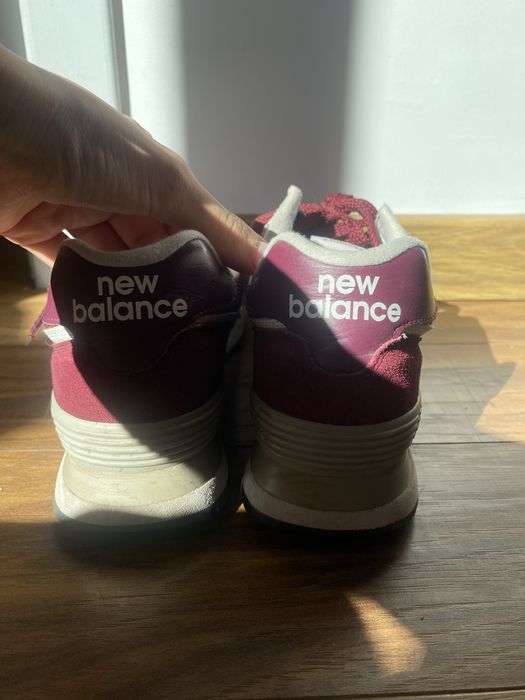 New balance 574 бордо
