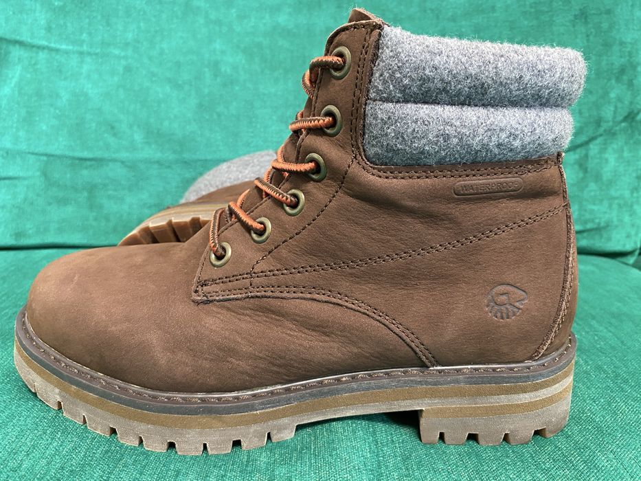 Ghete Giesswein Nubuck Merino Waterproof marimea 39