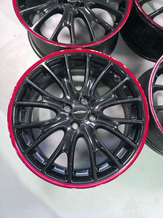 4 Jante Aliaj 4x100 18'' - OEM Mini Cooper JCW John Cooper Works - Stare F BUNA !