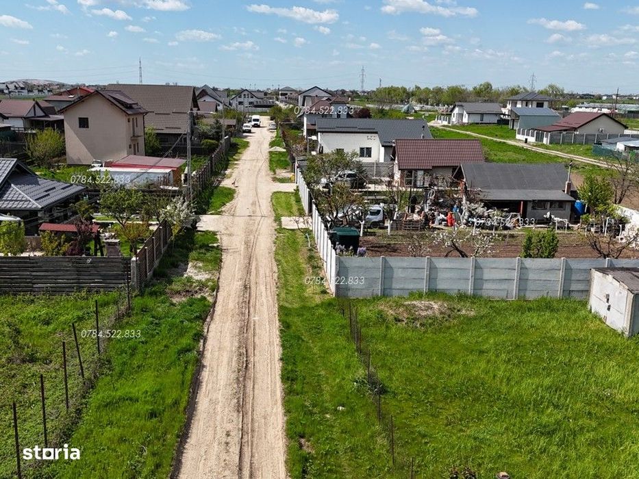 Teren intravilan gaz+curent comuna Berceni IF aproape de Bucuresti