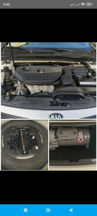 Kia K5 фабрична газ