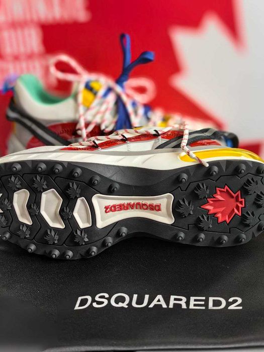 Маратонки DSQ2 Bubble Dsquared2 бели сникърси