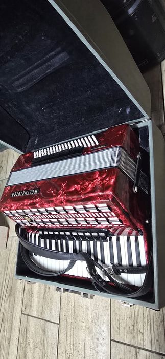 Acordeon Welkmaster 120 basi