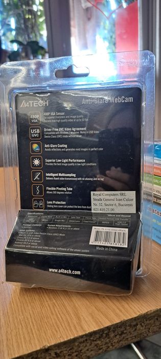 Camera web A4Tech PK-635G