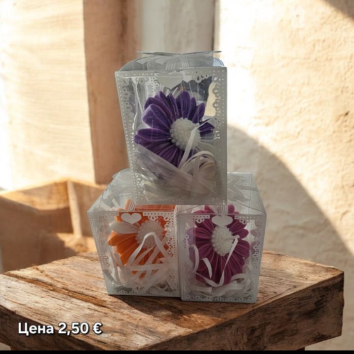 Свещи от соев восък