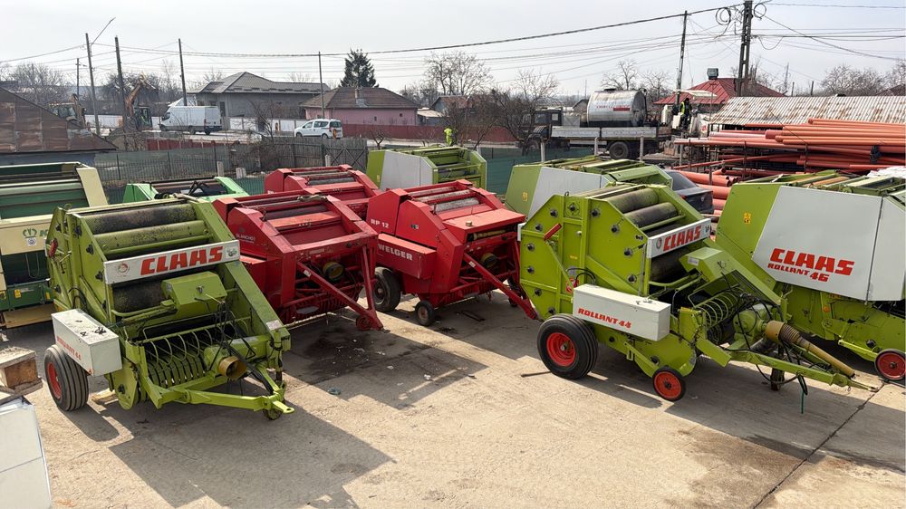 Presa baloti rotunzi/balotiera claas,welger balot 120/120