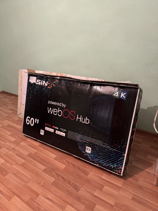 Телевизор 4К, 60 диогональ срочно