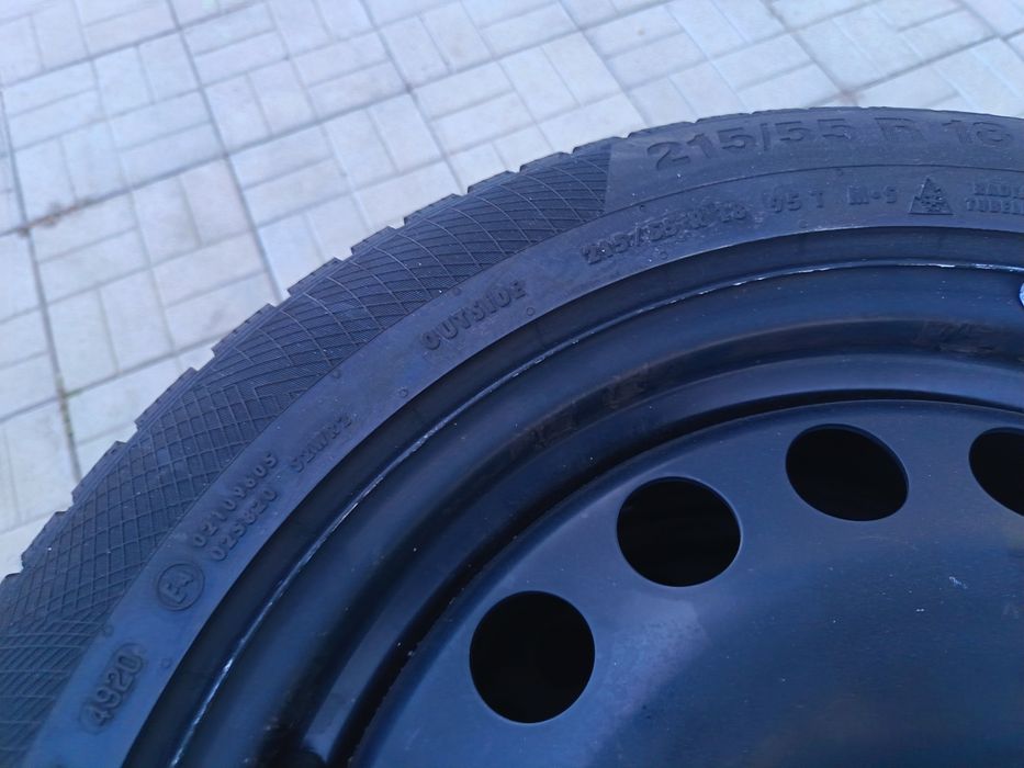 Jante vw id3 18 5x112 anvelope iarna 215 55 18
