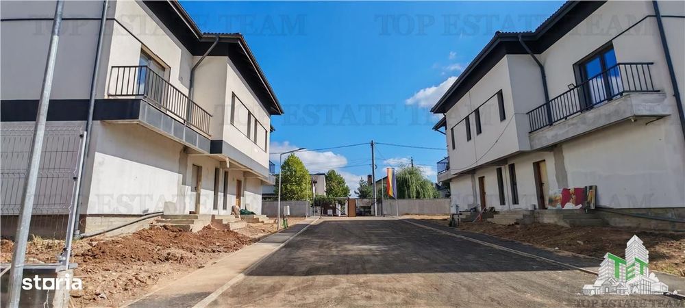 Apartament 2 camere si curte proprie de 80mp, in vila, cu toate utilit