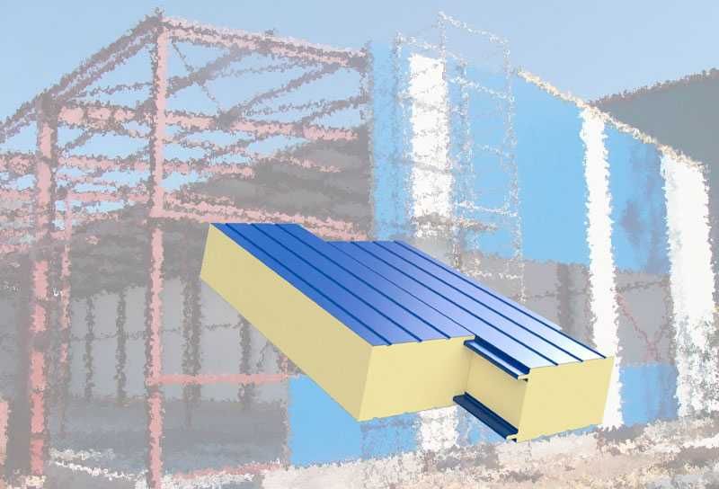 Сэндвич-панели стеновые и кровельные