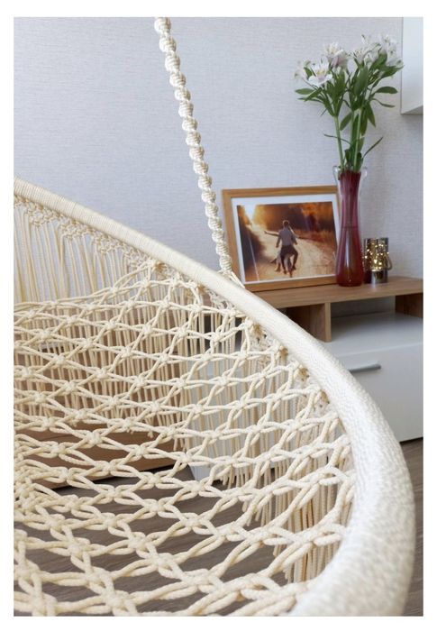 Подвесное кресло в стиле бохо/ кресло-гамак.