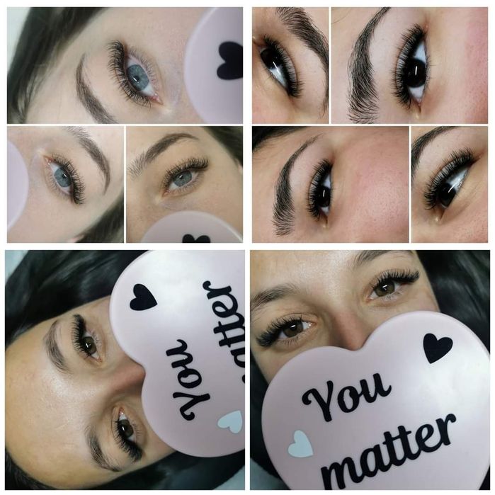 Stilizare sprâncene +vopsit, extensii de gene 1-3D Brașov