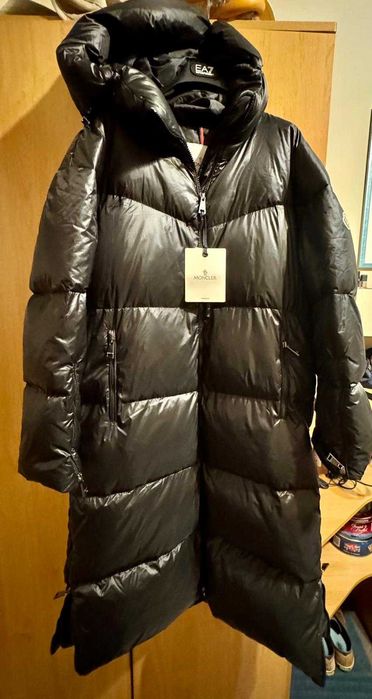 Черно Huppelong down jacket Moncler