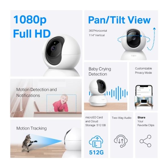 Камера Tp-Link Tapo C200C