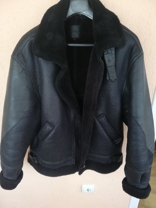 Geaca bărbati cu blana Aviator Mannace M