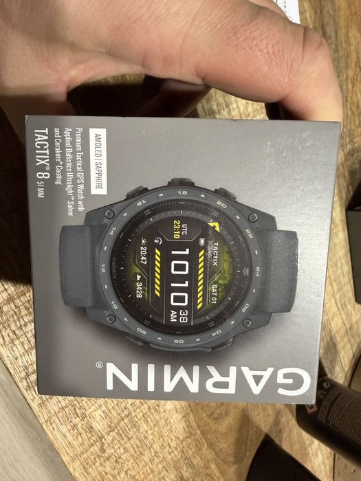 Нов garmin tactix 8 51mm с керакот покритие