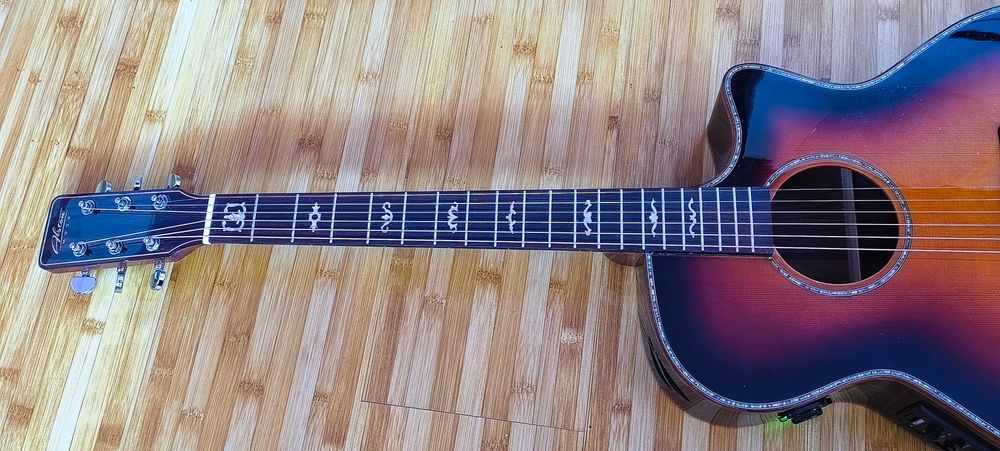 Chitara Trans Acoustic copie Taylor + Doua Preamp Rosewood Solid Top