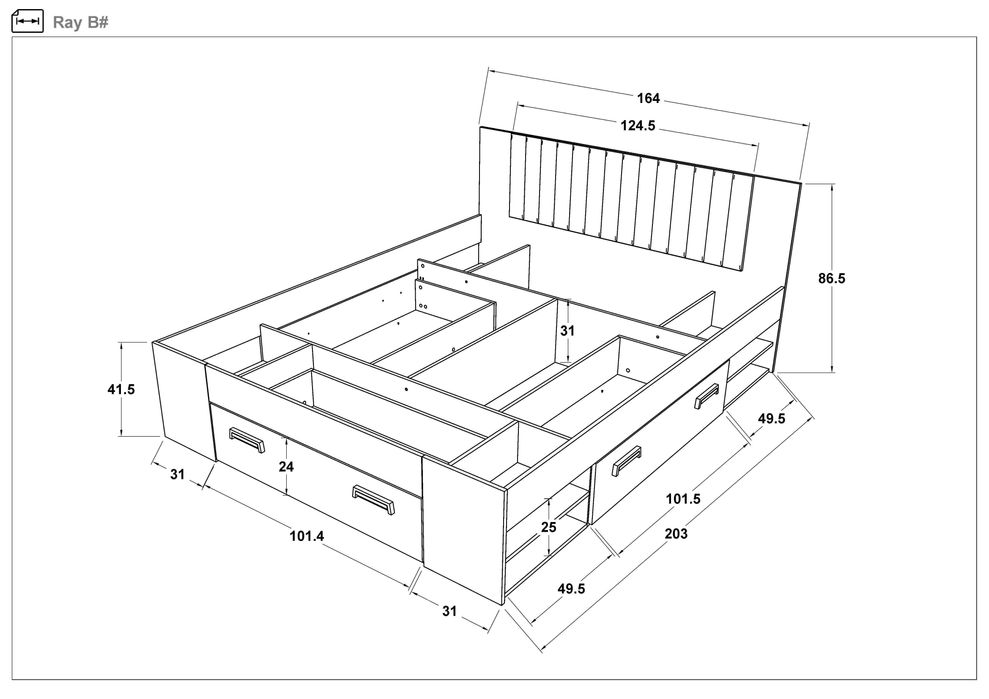 Легло + матрак + подматрачна рамка 140/200