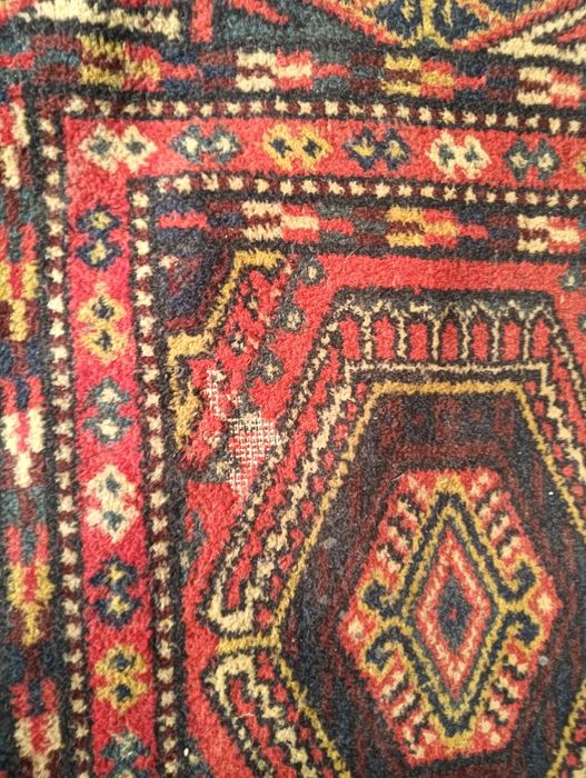 Антикварный афганский ковер 3 на 2.