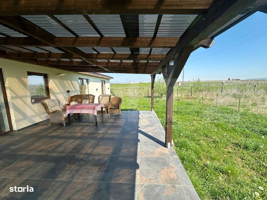 Casa moderna pe un nivel, 500 mp teren, zona Partos - Alba Iulia