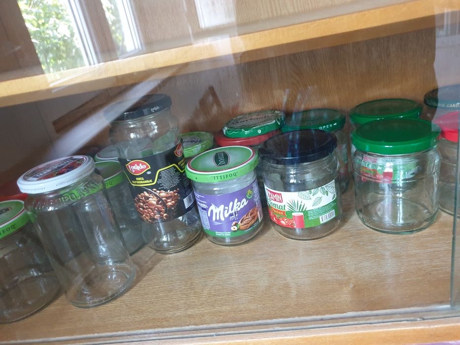 Банки стеклянные, 430г и больше