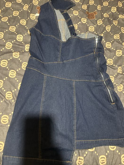 Дънкова рокля-хл