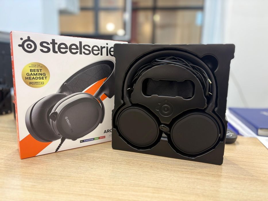 Наушники SteelSeries Arctis 3/ құлаққаптар SteelSeries Arctis 3(б/у)