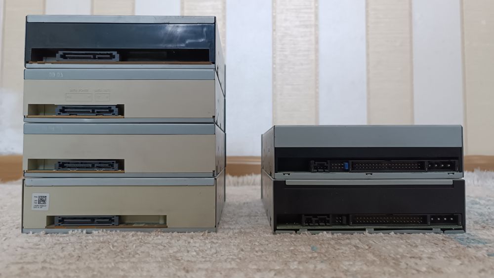 Старые компьютерные запчасти и комплектующие