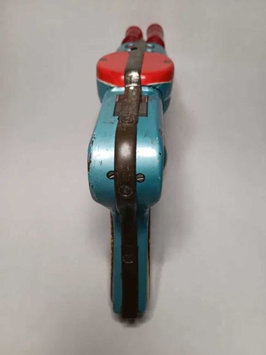 Pușcă Mitraliera veche de jucarie, Chinezeasca, Space Gun 522 MF 861