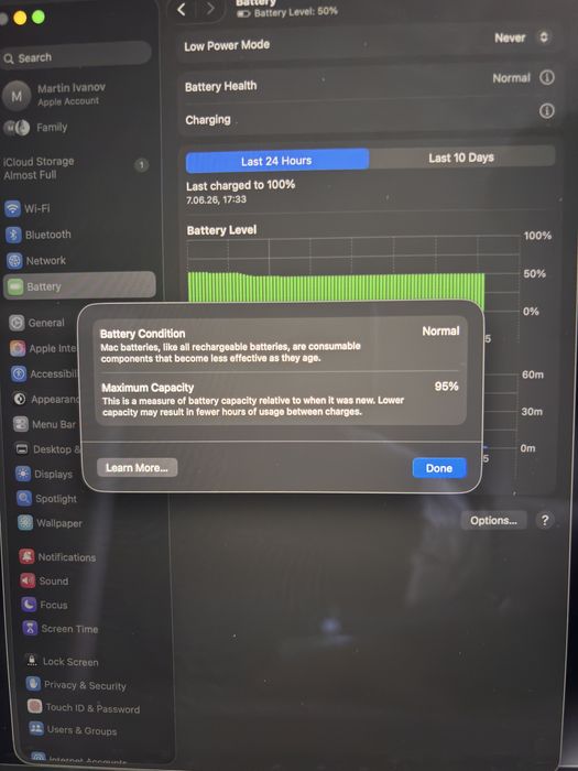 MacBook Pro 16” M1 Pro – 16GB RAM / 1TB SSD