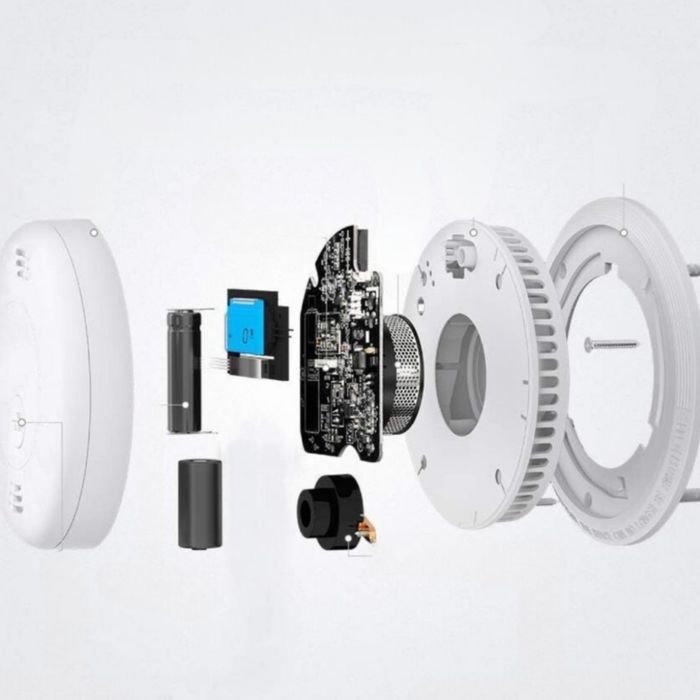 Безжичен сензор с лед дисплей за дим с аларма