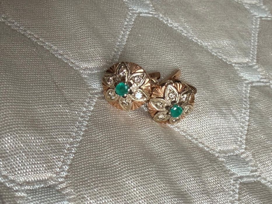 Серьги 585 пробы 5,5 грам