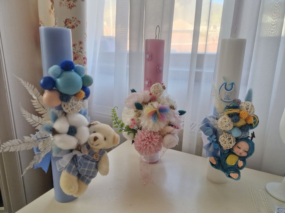 Lumanari botez 35 cm