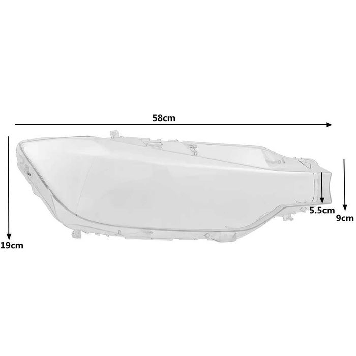 Sticla Far Stanga Dreapta BMW Seria 3 F30 F31 NFL Xenon Halogen, 13-15