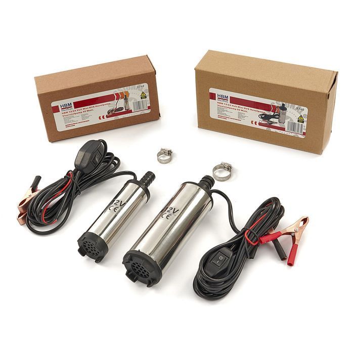 Pompa submersibila pentru transfer motorina, lichide 12/24v 60w