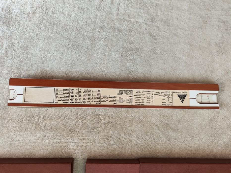 Стара сметачна линийка Meissner G.K.